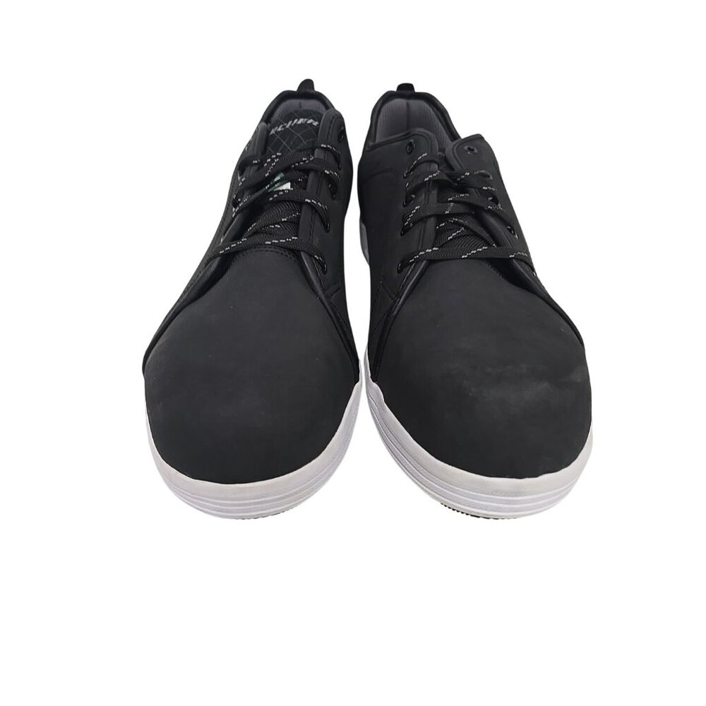Skechers Men's Steel Toe Steel Plate Skate Safety Work Shoe 99999071 Black 14M - Picture 7 of 9